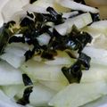 とも・たいママ's cooksnap of when they made はぐら瓜とワカメの酢の物.