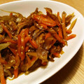 メダカの赤ちゃん's cooksnap of when they made 我が家の定番♡美味しい きんぴらごぼう.
