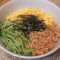 愛果mama's cooksnap of when they made ３色鶏そぼろどんぶり～♪.