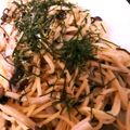 でんちょ～'s cooksnap of when they made マヨネーズで簡単♩たらこスパゲティ.