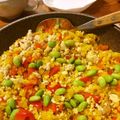 ごろにゃ～ごミキ's cooksnap of when they made カレーパエリア.
