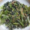 M3doors111's cooksnap of when they made 小松菜とツナのマヨネーズ炒め☆お弁当に.
