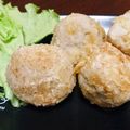 きょてらん's cooksnap of when they made 衣が美味しい♥里芋とチーズのボールフライ.