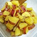 ★Non★★'s cooksnap of when they made レンジで簡単☆粉ふきさつまいも☆.