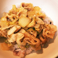 nijinoue's cooksnap of when they made 管理栄養士のキムチの素で簡単豚キムチ丼.