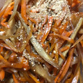 つっちゃん五段's cooksnap of when they made 作り置きにも！定番きんぴらごぼう.
