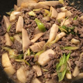 さとchan☆'s cooksnap of when they made 牛肉と里芋の炒め物.