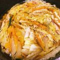 ぴんくみんと's cooksnap of when they made 豚バラと白菜のミルフィーユ鍋.