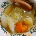 さちぶた♪'s cooksnap of when they made ウインナーと野菜いっぱいコンソメスープ☆.
