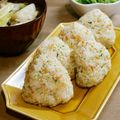 ✳︎izumi✳︎'s cooksnap of when they made 海老天風味の揚げ玉おにぎり。.