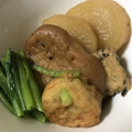 ONO48's cooksnap of when they made ちぢみ小松菜、大根、薩摩揚げの煮物♪.