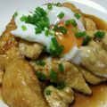 SoMiNemama's cooksnap of when they made やわらか鶏むね肉の照り焼き♡温玉添え♪.