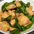 ＊栗鼠＊'s cooksnap of when they made ピーマンと鶏胸肉の簡単☆オイスター炒め.