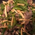あいのしん♩'s cooksnap of when they made 父直伝！本格青椒肉絲.