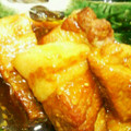 り～たん。's cooksnap of when they made 焼肉のタレで豚の角煮！.