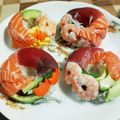 ゆこPIN's cooksnap of when they made 簡単！カラフル！寿司ドーナツ.