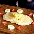 ふじ♡ママ♡'s cooksnap of when they made 卵アレルギーっ娘の超簡単ホットケーキ♪.