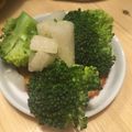 パフェうさこ♪'s cooksnap of when they made ブロッコリーと梨のさっぱりサラダ.