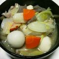 紫海月。's cooksnap of when they made 仙台風芋煮.