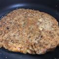 かしゅーnuts's cooksnap of when they made 納豆キムチチーズチヂミ.