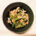 まいちゃと's cooksnap of when they made 離乳食にも◎つるむらさきの納豆和え.