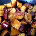 LAKO's cooksnap of when they made フライパン&レンジで☆揚げない大学芋.