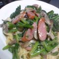 こあもる's cooksnap of when they made ほうれん草のチーズクリームパスタ.