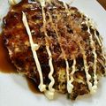 さちゃん555's cooksnap of when they made 激うま！オクラと豆腐入りお好み焼き.