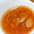 テトラ☆ポット's cooksnap of when they made 朝ごはんにケチャップでトマトスープ.