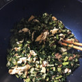 りらほの's cooksnap of when they made 超簡単☆大根の葉の炒め物.