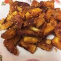 マダムかすみん's cooksnap of when they made 揚げずにレンジで簡単大学芋♪♪.
