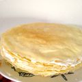 すなめり☆'s cooksnap of when they made 簡単！カスタードミルクレープ.