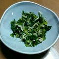 ビキナーもんちゃん's cooksnap of when they made じゃこと大根の葉の炒め《覚書》.