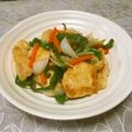 ＠迷子＠'s cooksnap of when they made いつもの☆鶏むね肉のめんつゆポン酢炒め.
