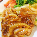 ぶきっちょちぃちゃん's cooksnap of when they made 豚肉のマーマレード焼き♪.