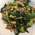 まああああああああこ's cooksnap of when they made 豚バラレタスとニラのオイスターソース炒め.