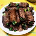 クックRIM's cooksnap of when they made 小松菜の豚肉巻き☆甘辛タレ.