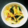サク咲く's cooksnap of when they made 簡単！じゃがいもと小松菜のマヨポン炒め★.