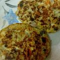真由パパ's cooksnap of when they made 残りもので♥優しいお焼き♥.