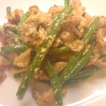 sonop's cooksnap of when they made 豚肉といんげんのマスタードマヨ炒め.