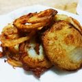 かず彦's cooksnap of when they made カリッと旨いオニオンリング.