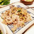 LunaJuno's cooksnap of when they made 簡単おつまみ・豚肉とザーサイの炒め和え.