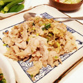 LunaJuno's cooksnap of when they made 簡単おつまみ・豚肉とザーサイの炒め和え.