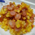 Sweetsの森's cooksnap of when they made ブロッコリーの芯とウインナーのかき揚げ.