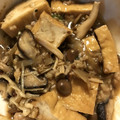 ae86_km's cooksnap of when they made レンジで簡単☆厚揚げときのこのそぼろ煮。.