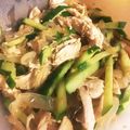 ちびまめママ◎'s cooksnap of when they made スーパーの惣菜の味☆くらげ胡瓜中華サラダ.