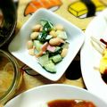 賢くんママ's cooksnap of when they made 大豆、きゅうり、ハムのサラダ.