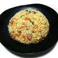 碧きりん's cooksnap of when they made 我が家のチャーハン.