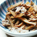 けいさく's cooksnap of when they made 簡単☆豚肉ごぼうエリンギ 甘辛炒め.