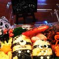 mayumayu⭐️'s cooksnap of when they made ハロウィン弁当にコウモリの飾り切り.